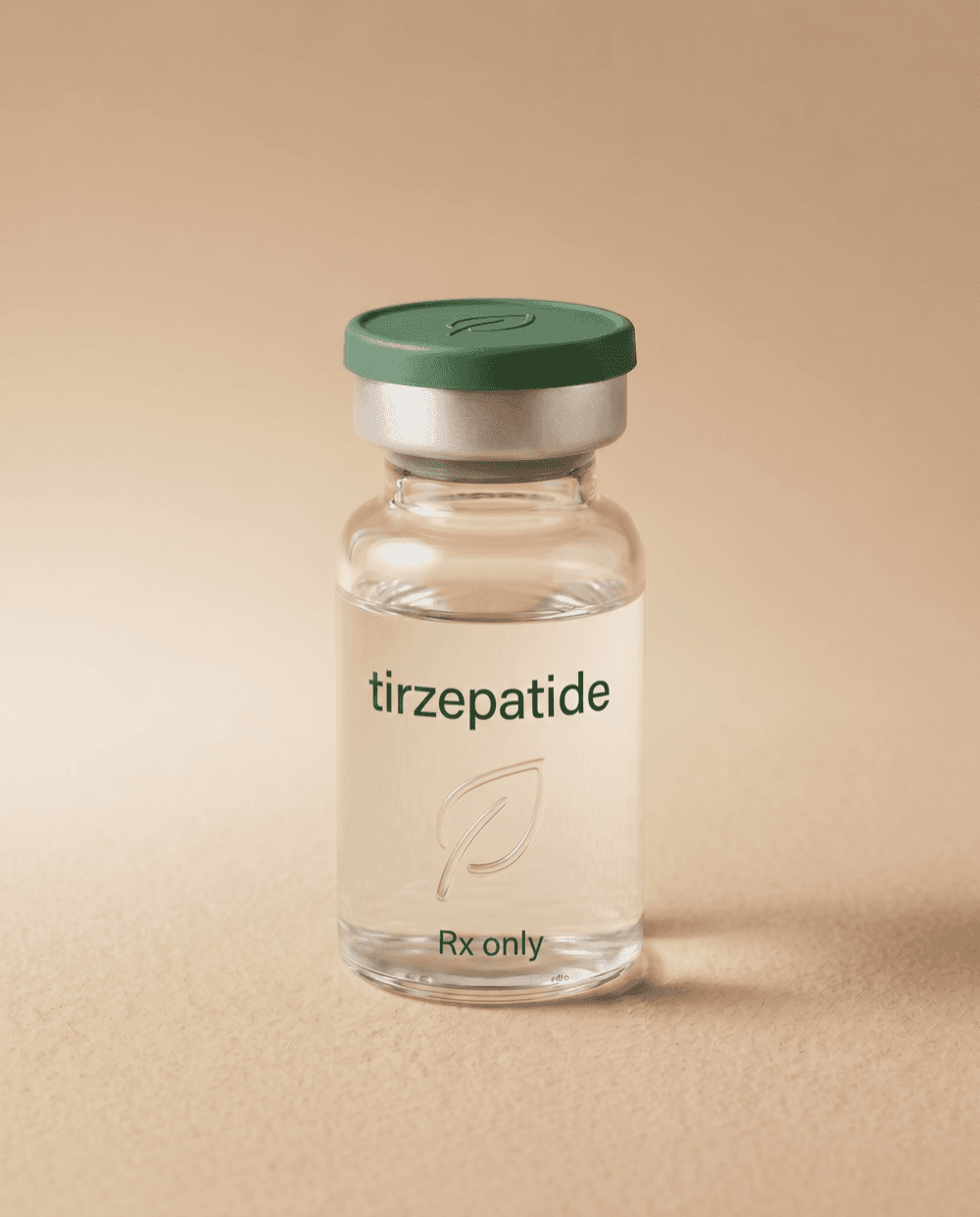 Compounded tirzepatide vial