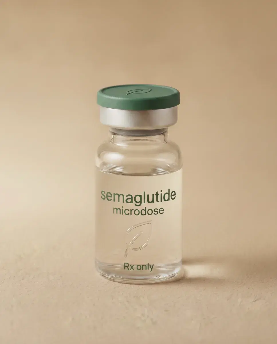 Compounded semaglutide vial