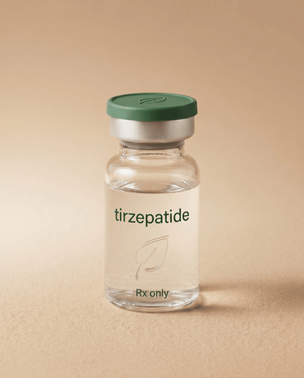 Compounded tirzepatide vial